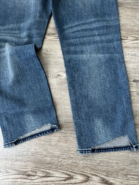 Rag Bone Nina High Rise Cigarette Crop Jean Womens 31 Vallery Wash New - Picture 14 of 16